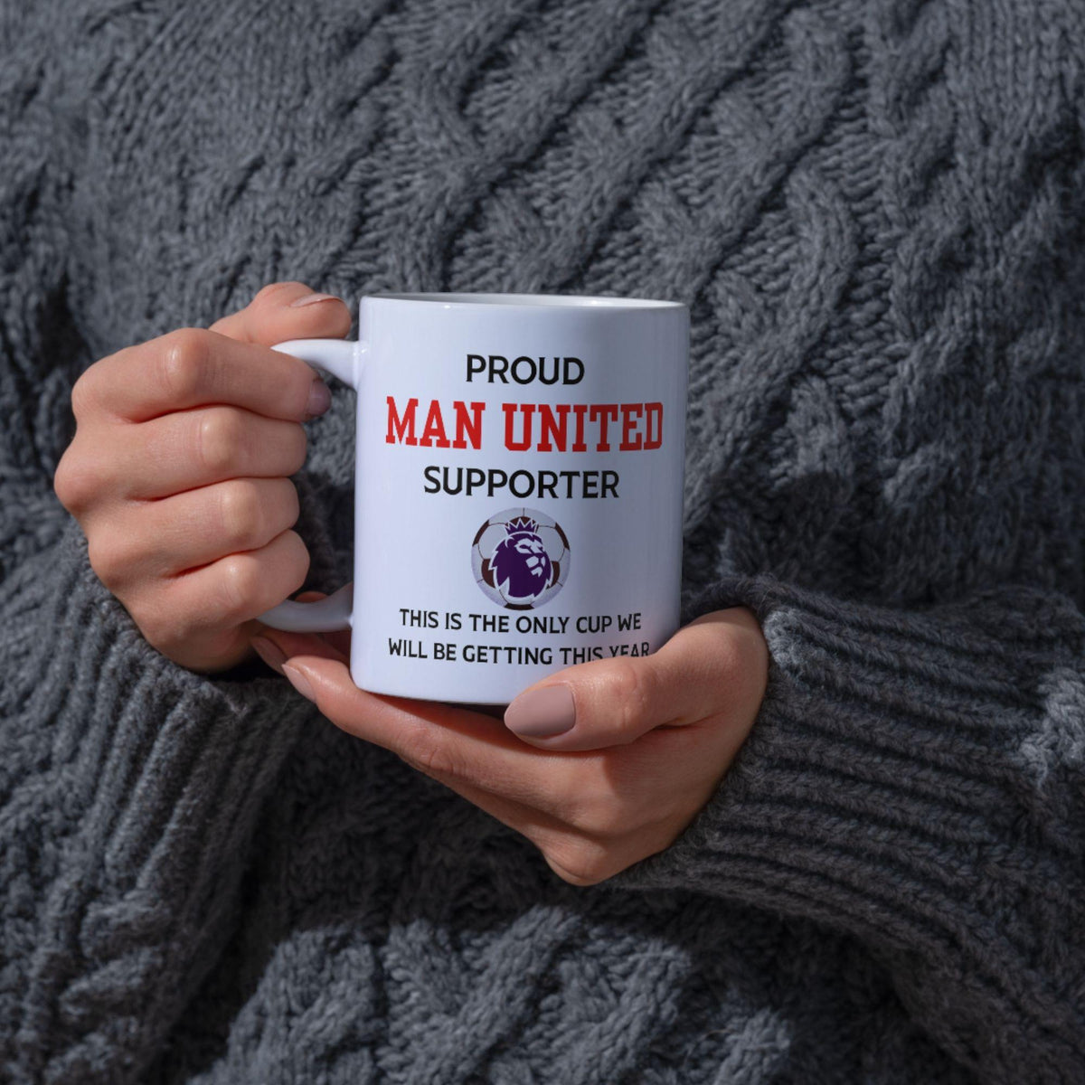 Any Football Team Mug, Joke Gift, Custom Team Cup - Multi Colour Options
