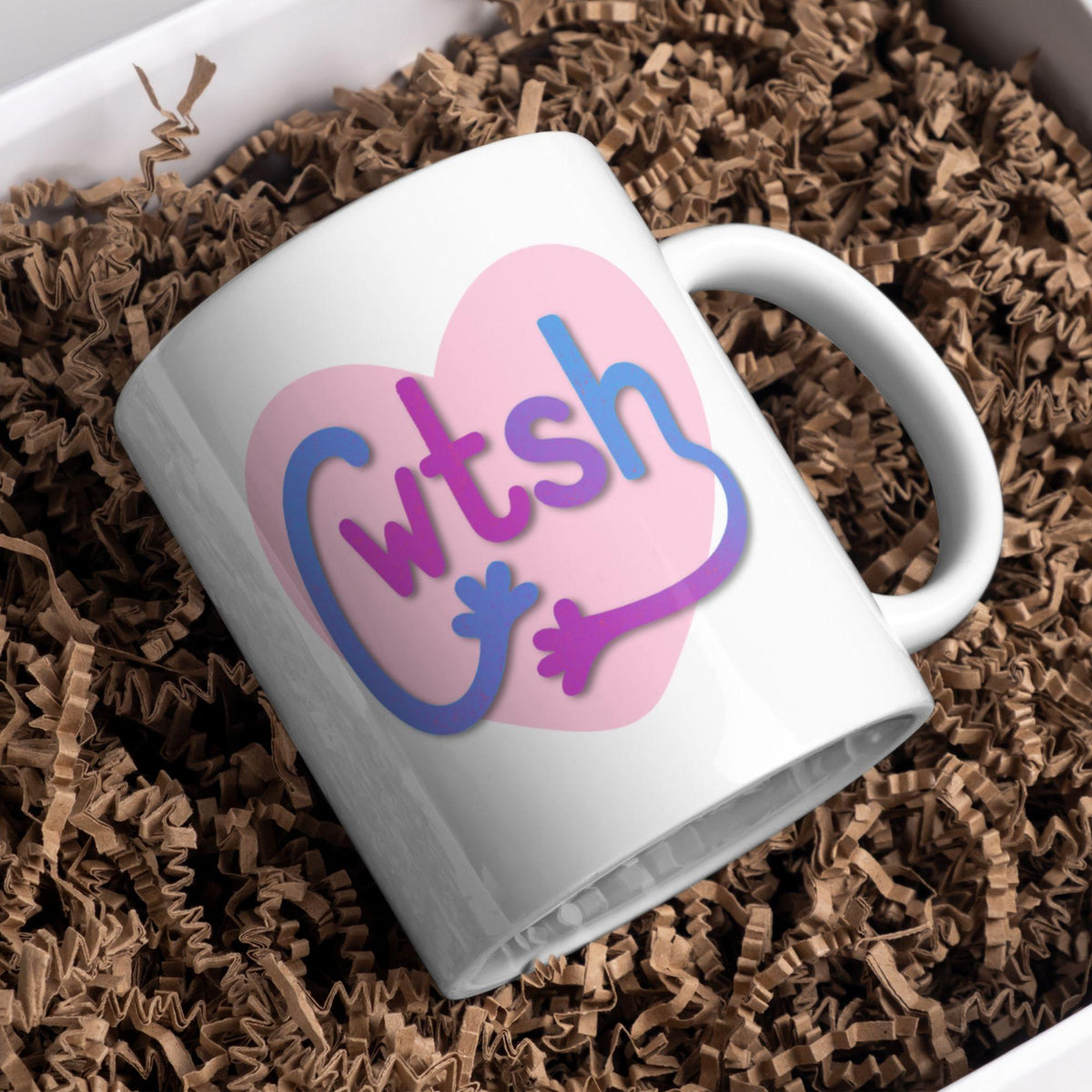 Welsh Cwtsh Mug, Welsh Language Gift - Multi Colour Options