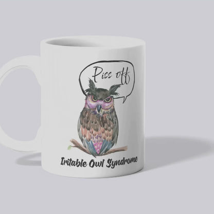 Owl Mug, Funny Coffee Cup, Great Gift For Owl Lovers