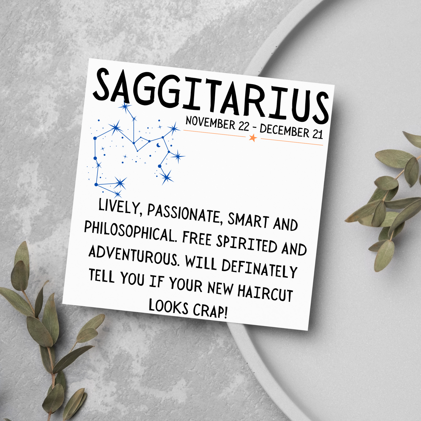 saggitarius card