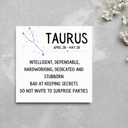 taurus card